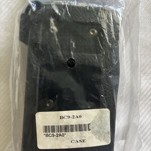 BC9-2 Leather Case with Belt Snaps For Scanner